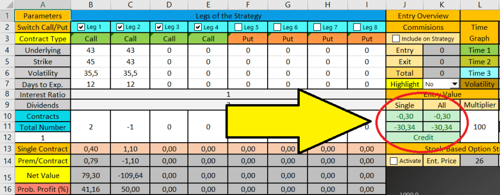 option calculator excel free download