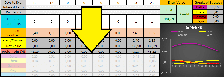 option strategy calculator excel